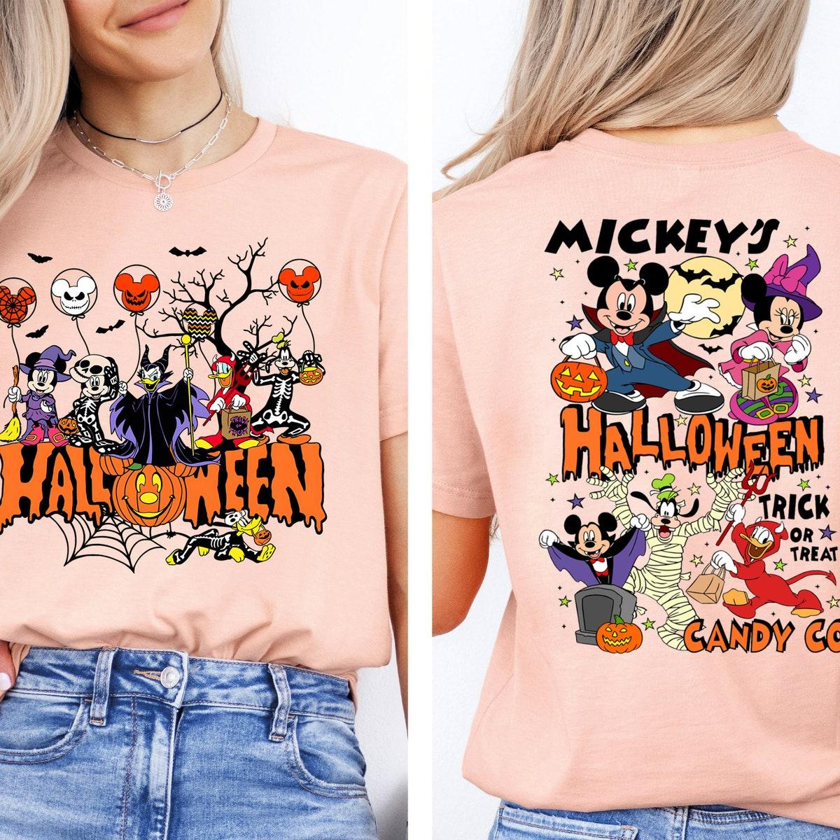 Mickey And Friends Halloween Matching Shirt 5