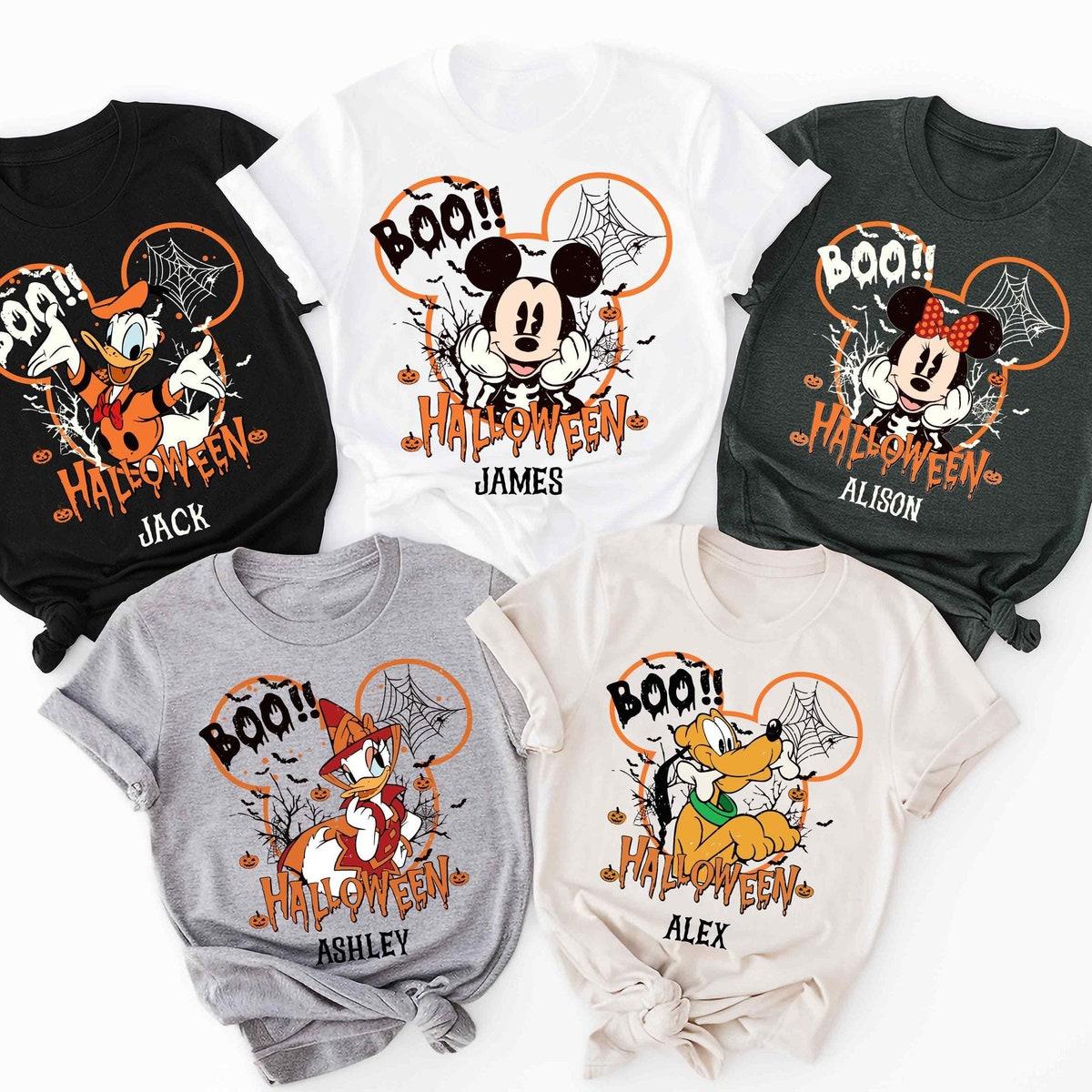 Mickey And Friends Halloween Shirt Mickey's Not So Scary Halloween Party Tee 2