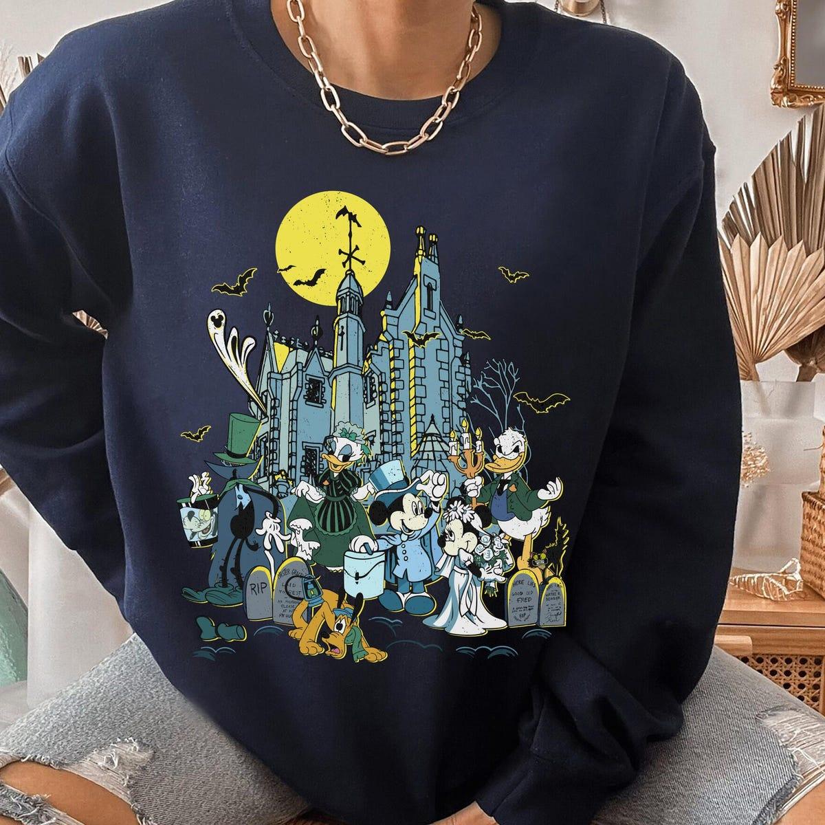 Mickey And Friends Haunted Mansion Ghost Shirt 6