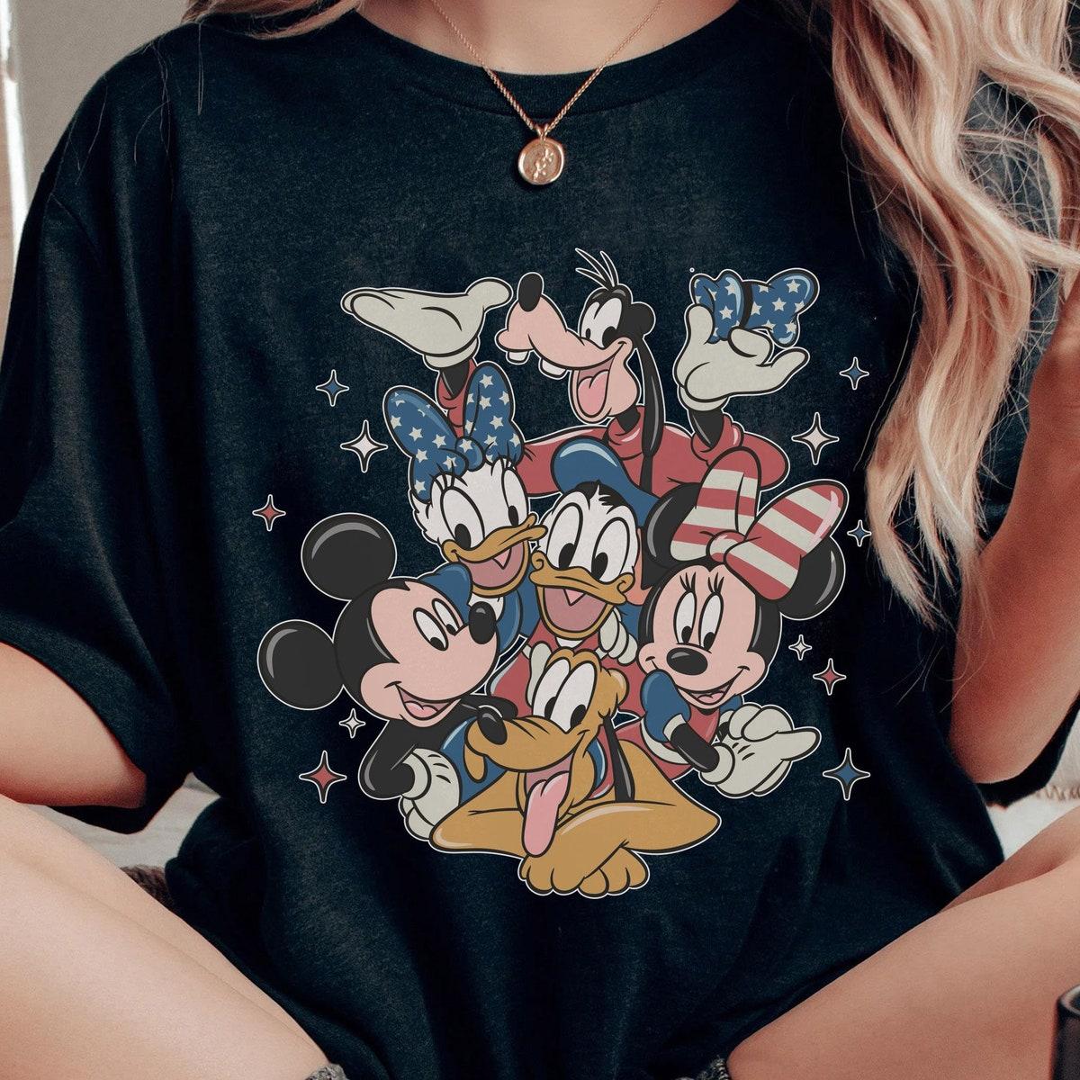 Mickey And Friends Independence Day 2024 Shirt 1