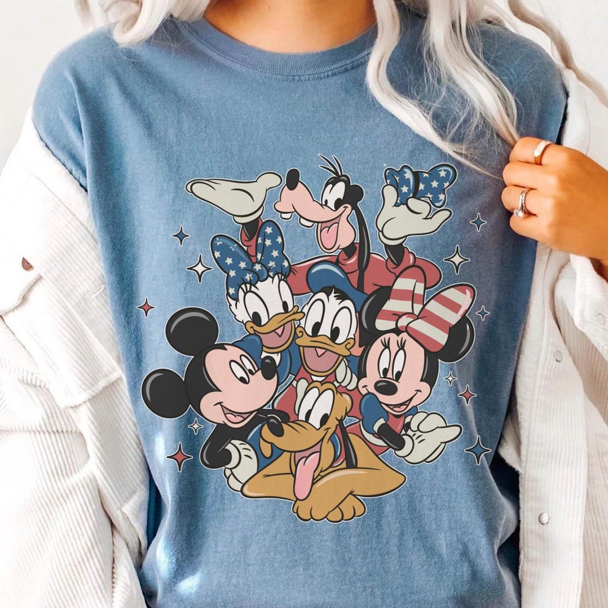 Mickey And Friends Independence Day 2024 Shirt 3