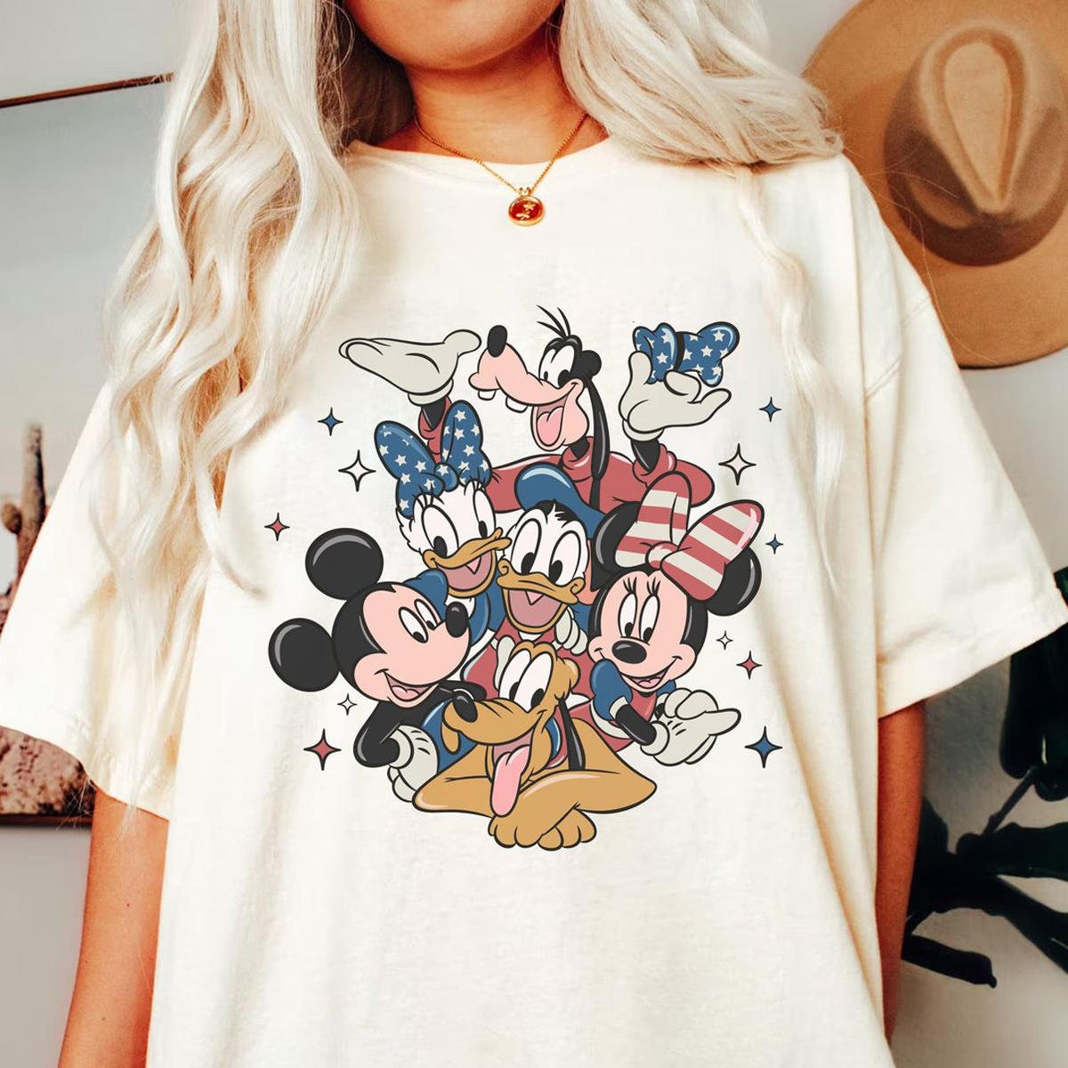 Mickey And Friends Independence Day 2024 Shirt 4