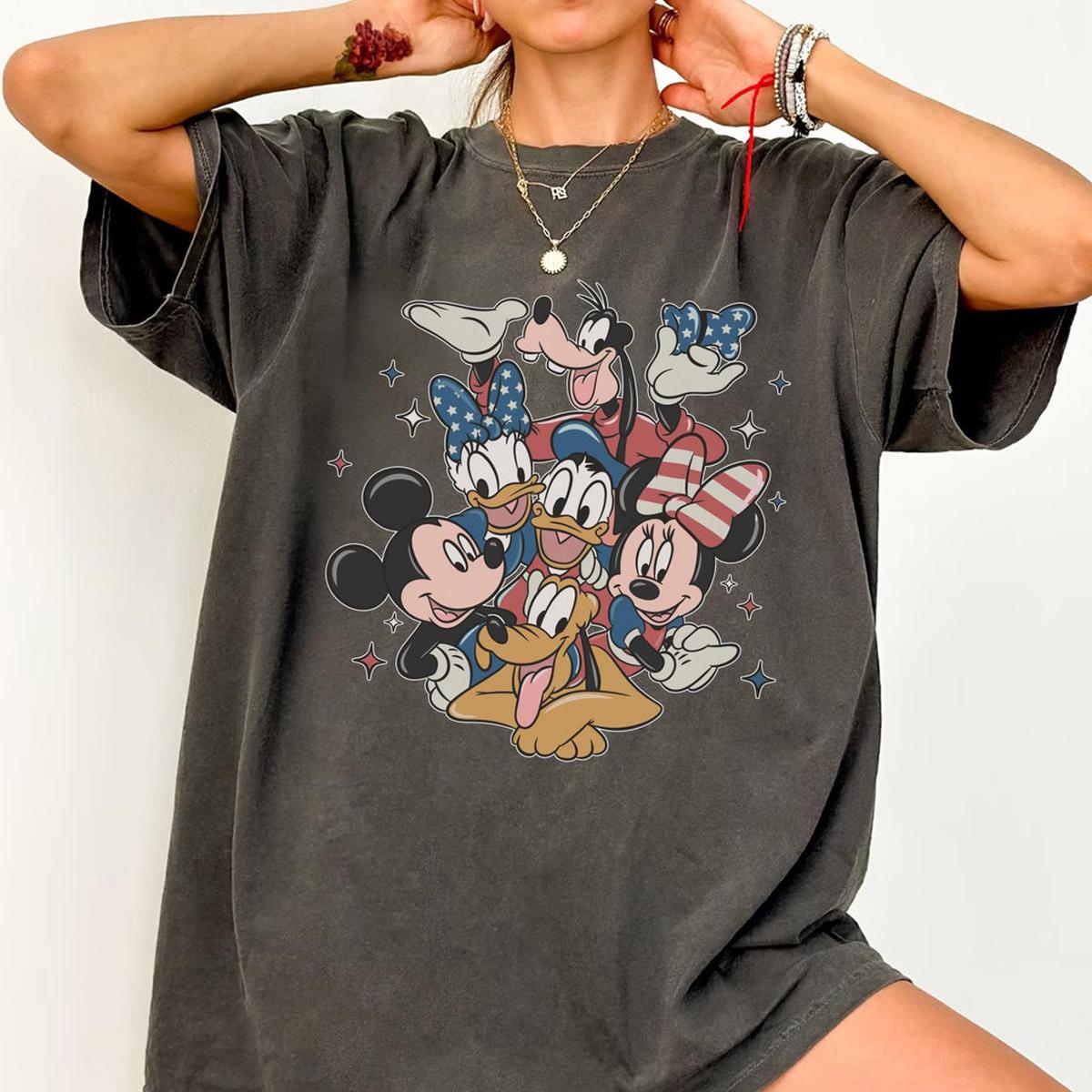 Mickey And Friends Independence Day 2024 Shirt 5