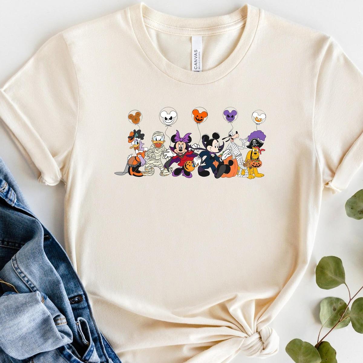 Mickey And Friends Mickey's Not So Scary Shirt 1