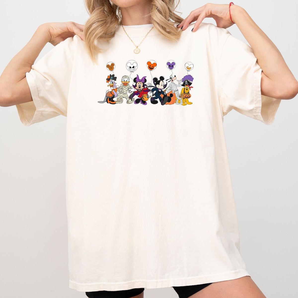 Mickey And Friends Mickey's Not So Scary Shirt 5