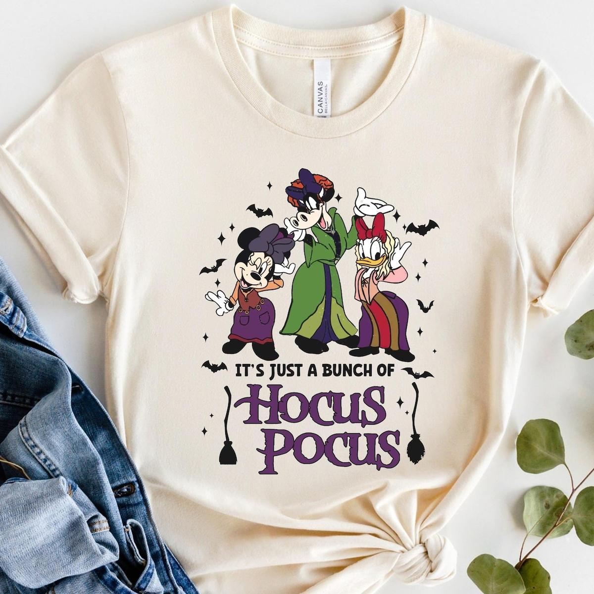 Mickey And Friends Minnie And Daisy Witch Halloween Shirt 2