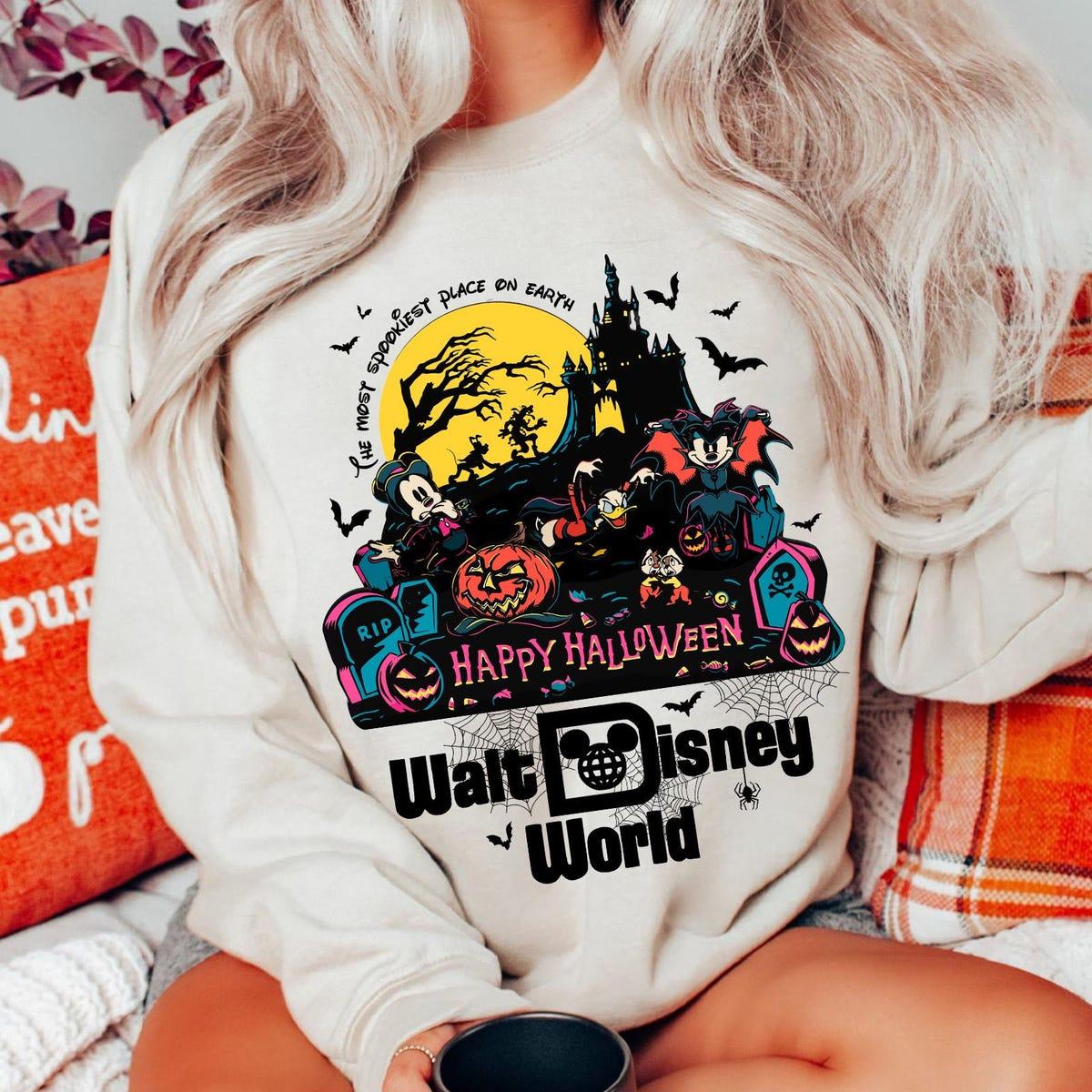 Mickey And Friends Spookiest Place On Earth Shirt 2