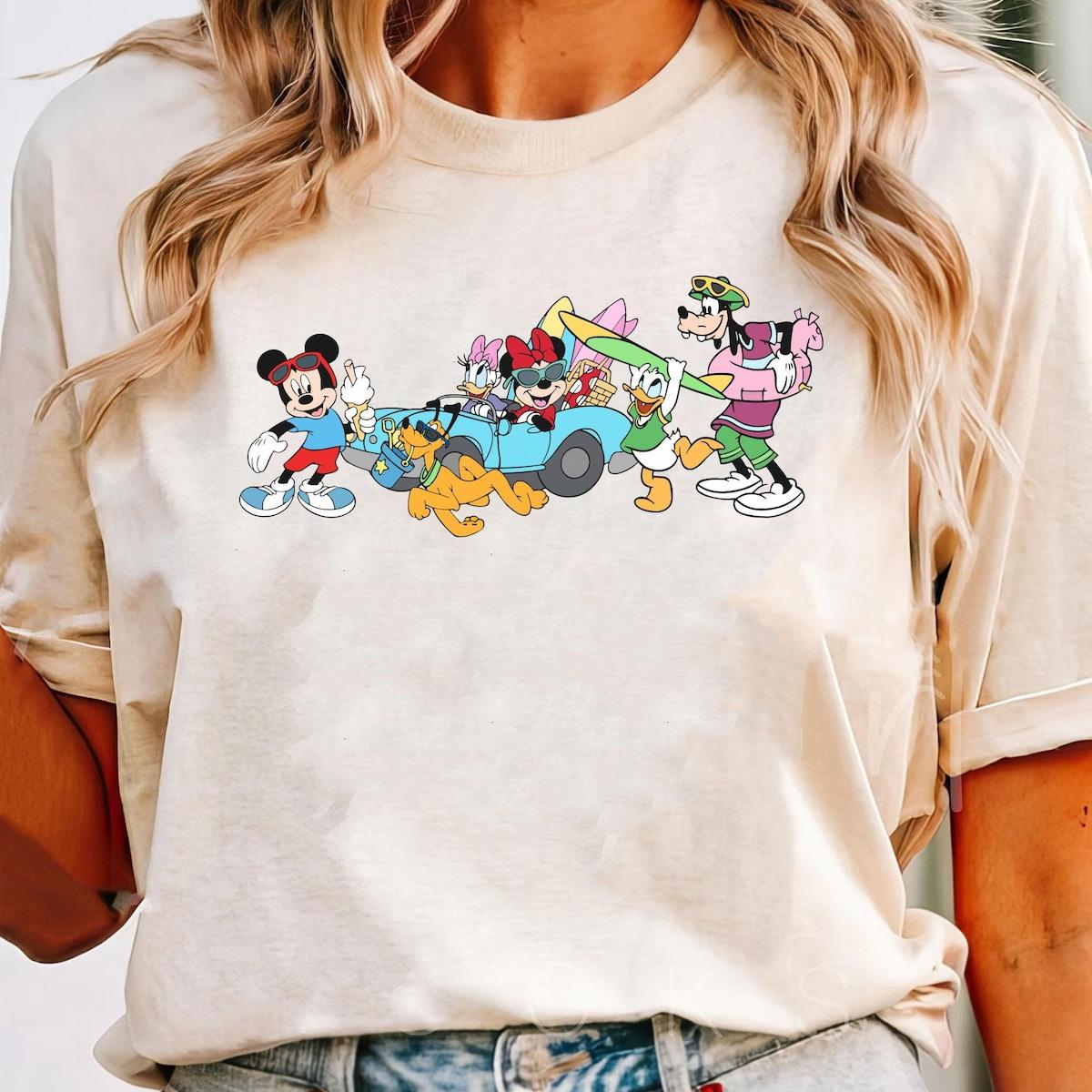 Mickey And Friends Summer Beach Vacation Shirt 1