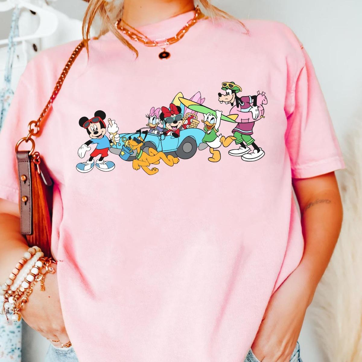 Mickey And Friends Summer Beach Vacation Shirt 3