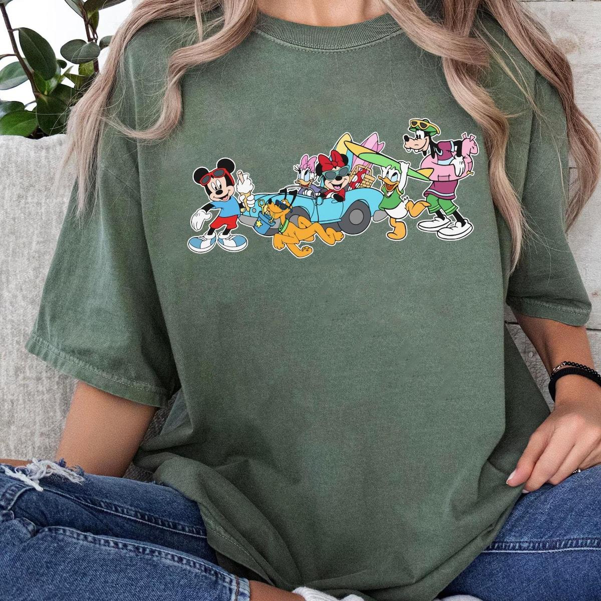 Mickey And Friends Summer Beach Vacation Shirt 5