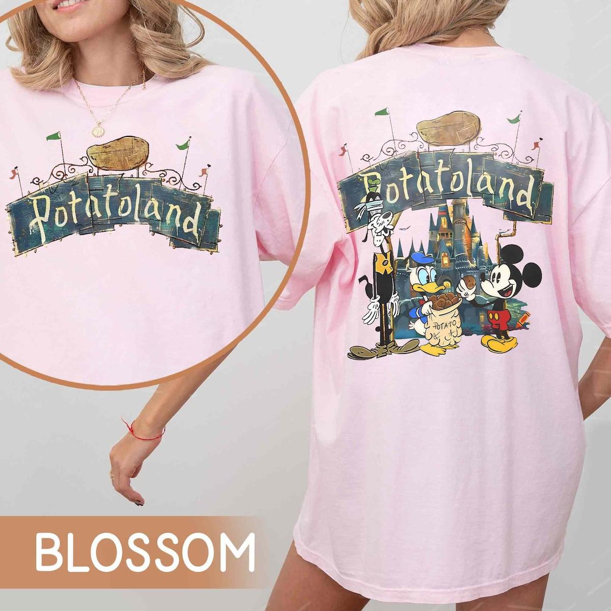 Mickey And Friends Welcome To Potatoland Shirt 2