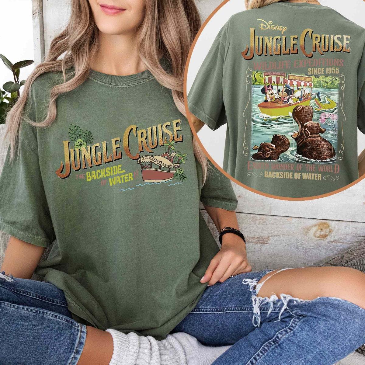 Mickey And Minnie Jungle Cruise Backside Of Water Adventureland Shirt 3