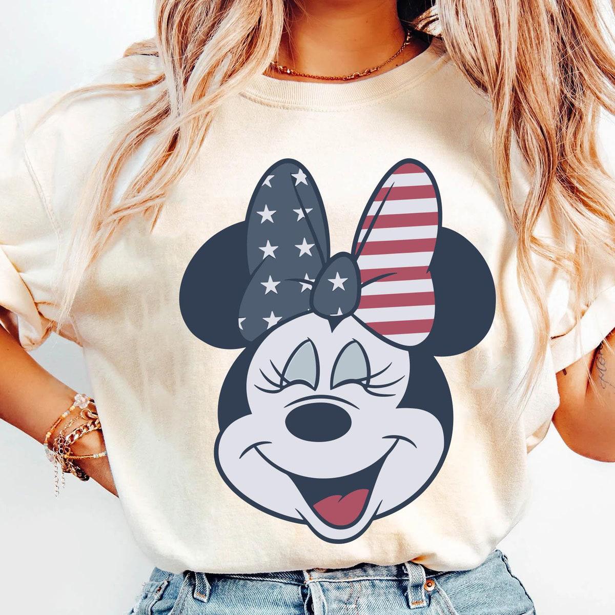 Mickey And Minnie Patriotic Usa Matching Shirt 2