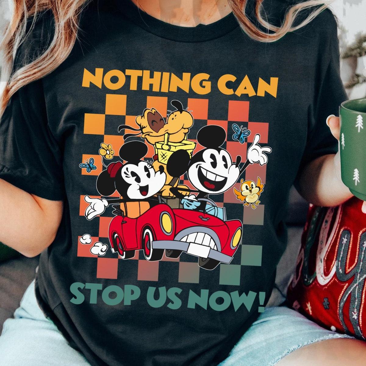 Mickey And Minnie's Runaway Railway Nothing Can Stop Us Now Shirt 1