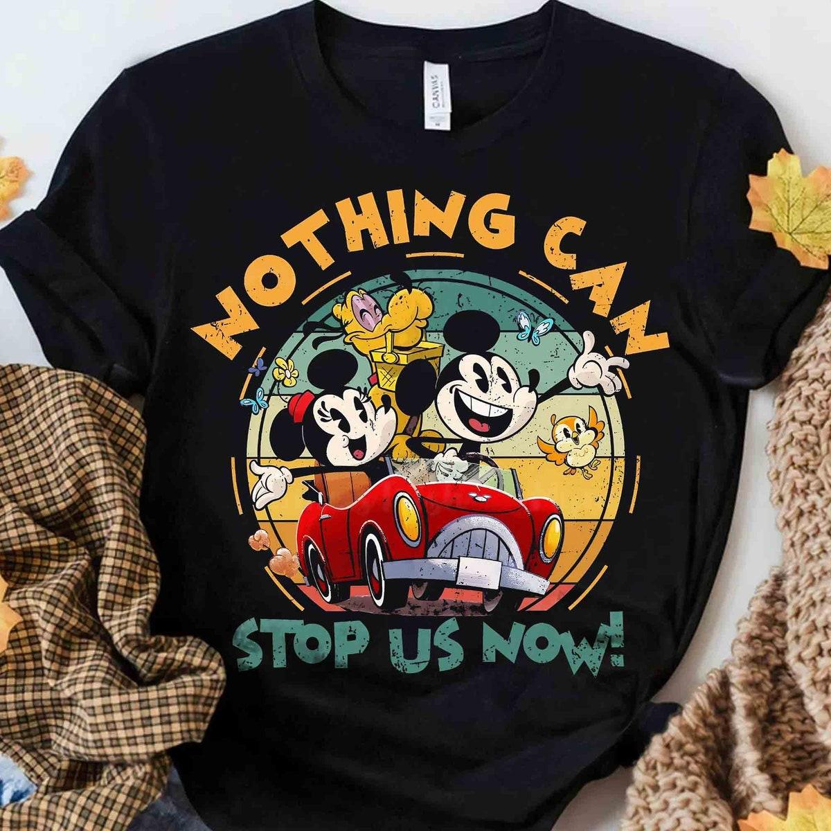 Mickey And Minnie's Runaway Railway Nothing Can Stop Us Now Shirt 1