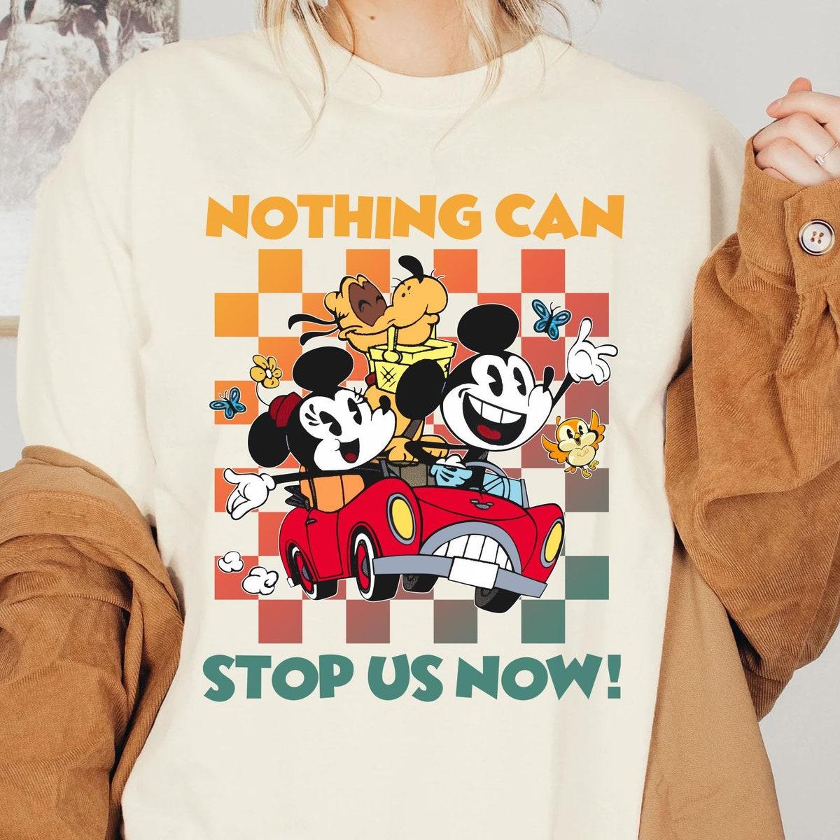 Mickey And Minnie's Runaway Railway Nothing Can Stop Us Now Shirt 2