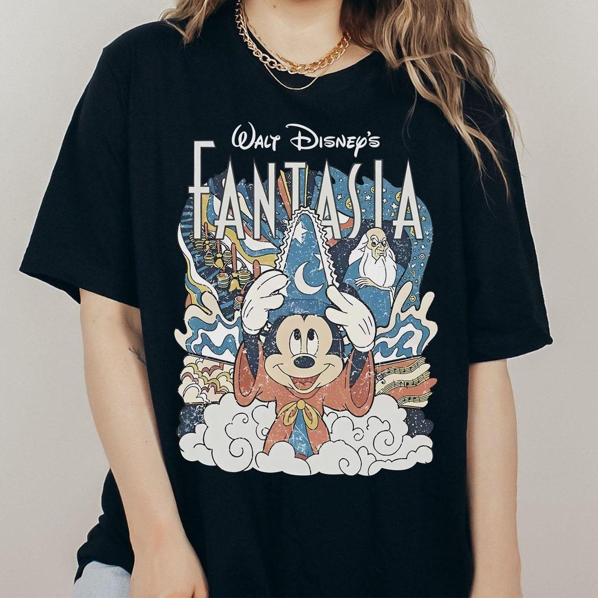 Mickey Fantasia Sorcerer Never Be Afraid Shoot The Stars Shirt 1