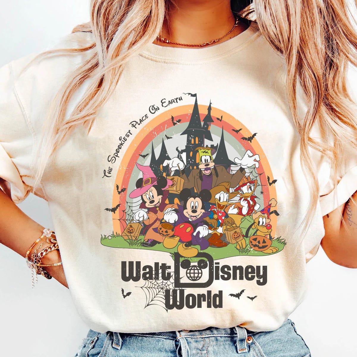 Mickey Friends Halloween Spookiest Place On Earth Shirt 1