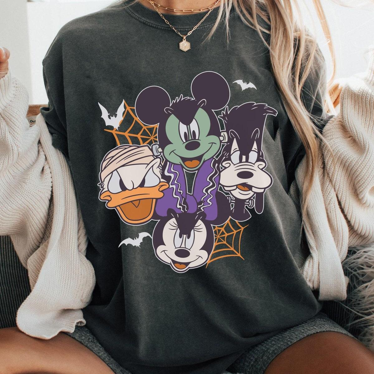 Mickey Friends Mummy Dracula Vampire Halloween Costume Shirt 2