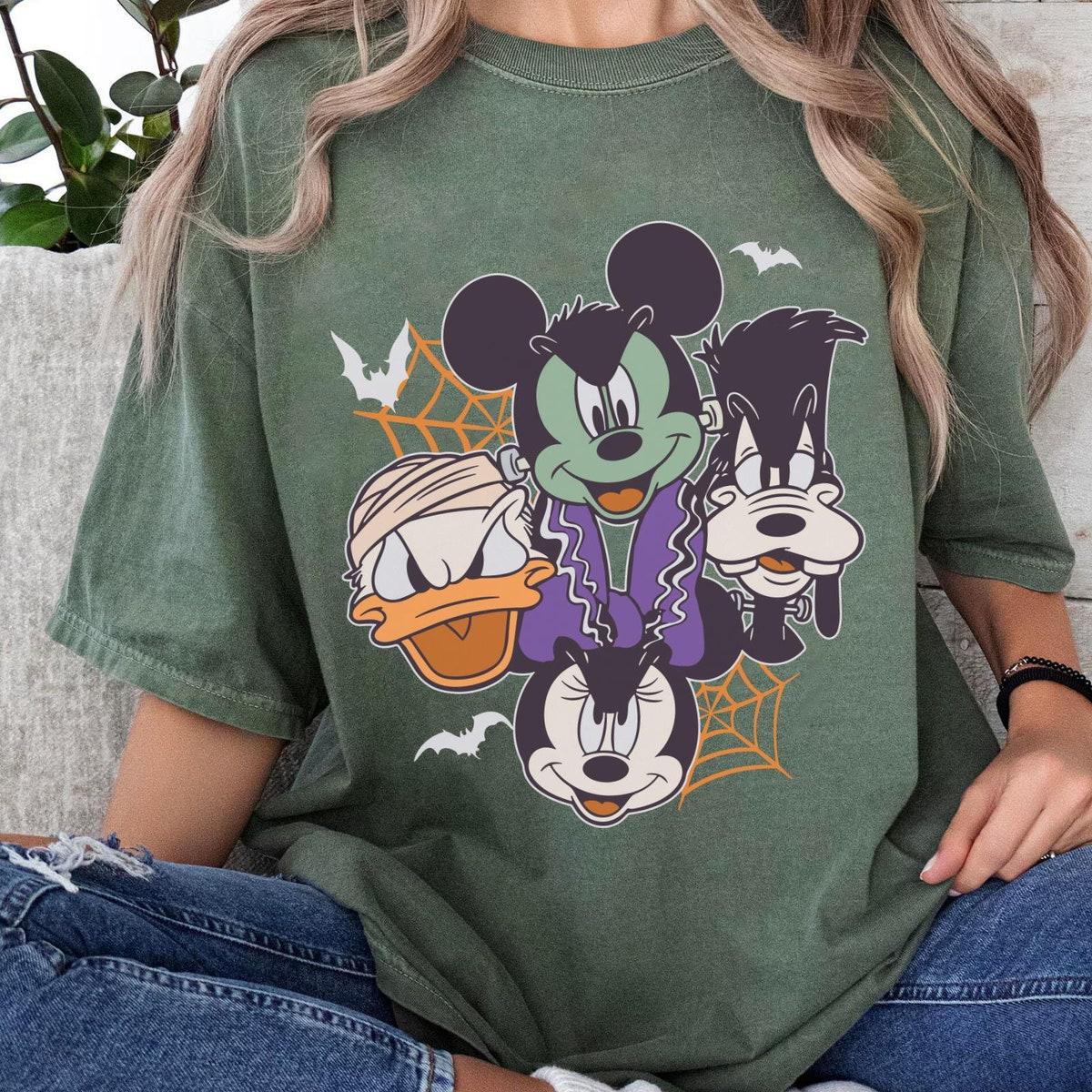 Mickey Friends Mummy Dracula Vampire Halloween Costume Shirt 4