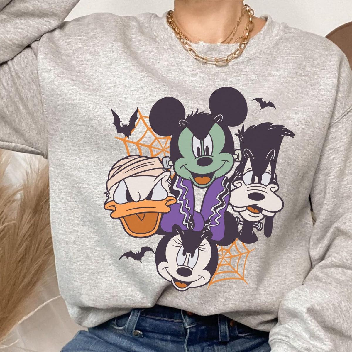 Mickey Friends Mummy Dracula Vampire Halloween Costume Shirt 5