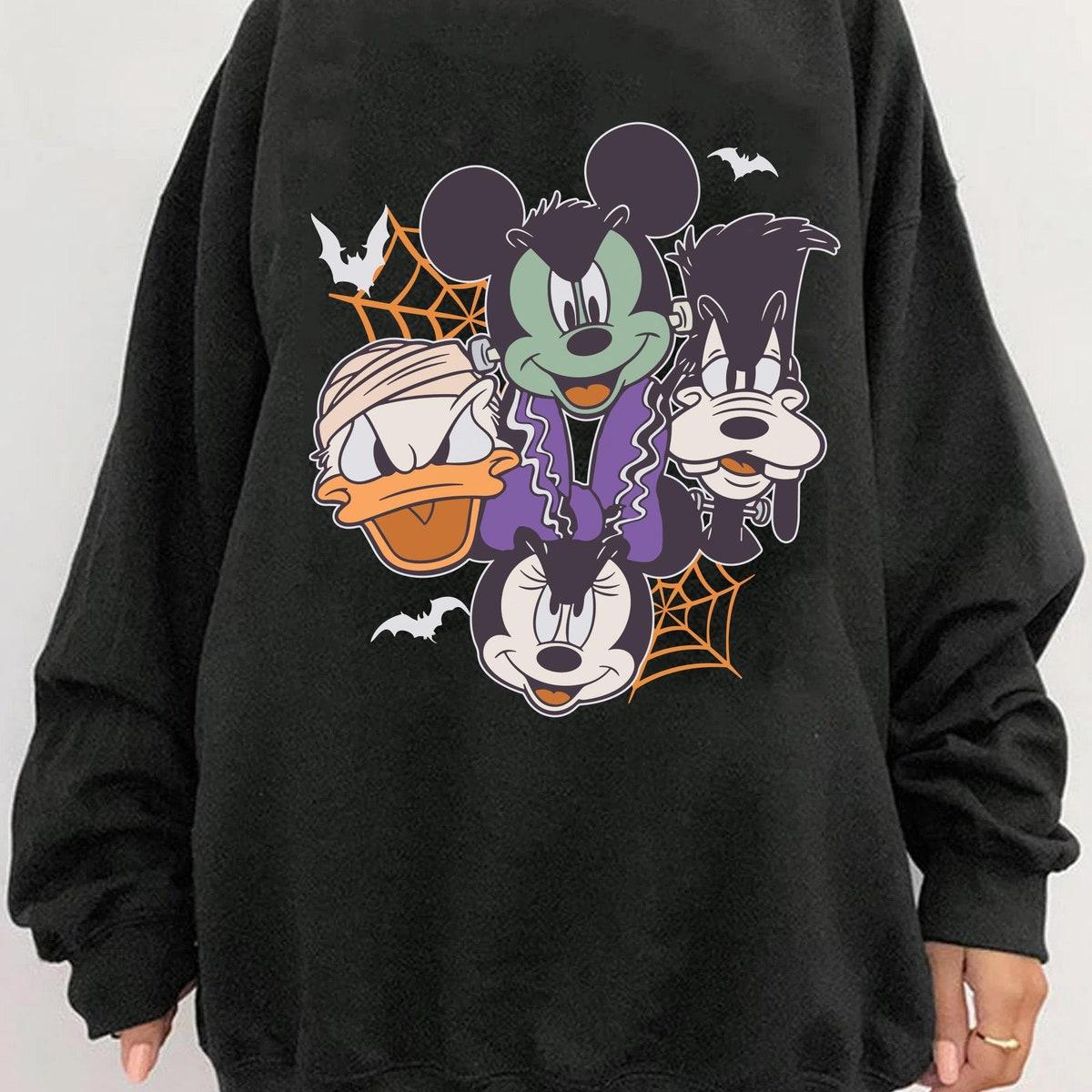 Mickey Friends Mummy Dracula Vampire Halloween Costume Shirt 6