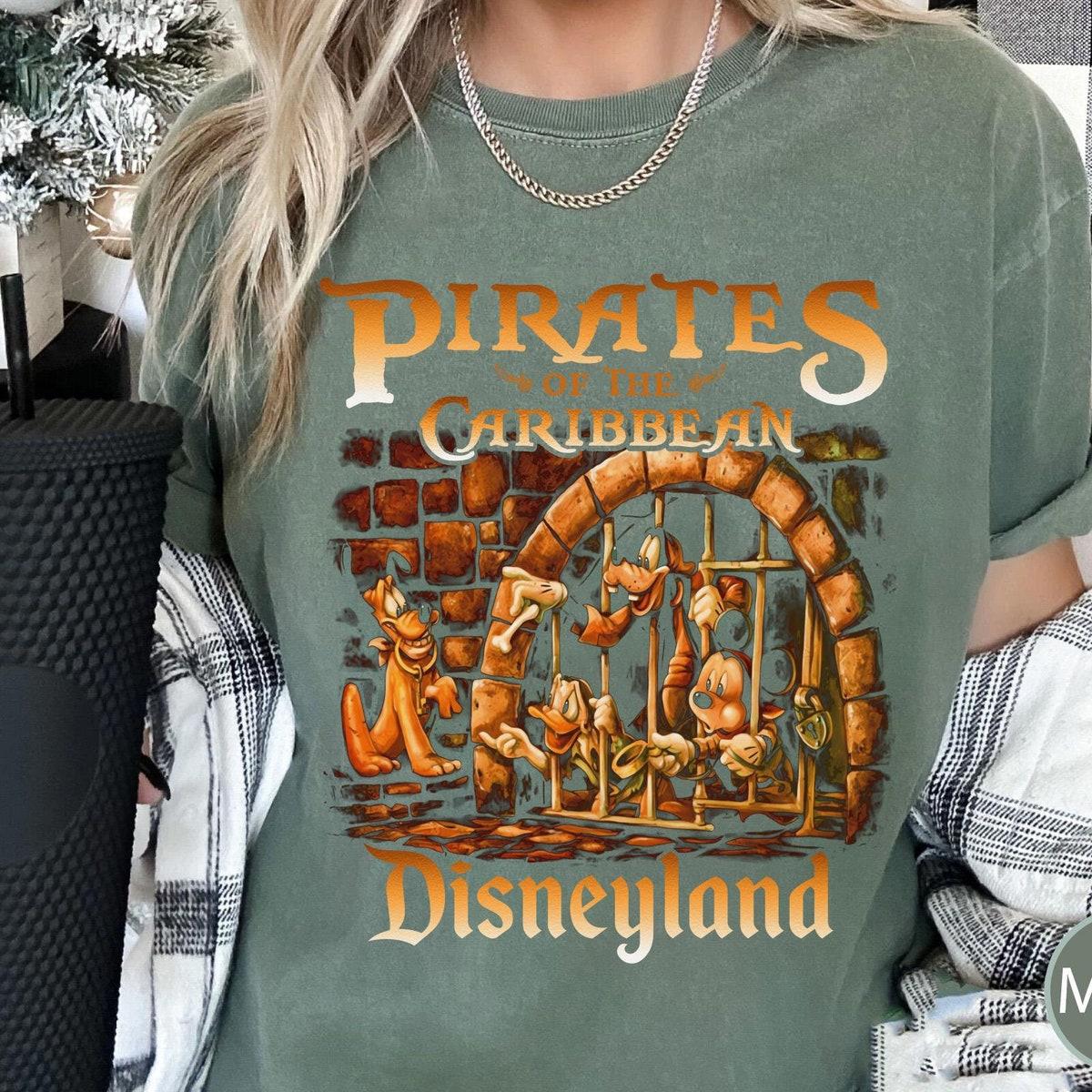 Mickey Friends Pirates Of The Caribbean Shirt 3