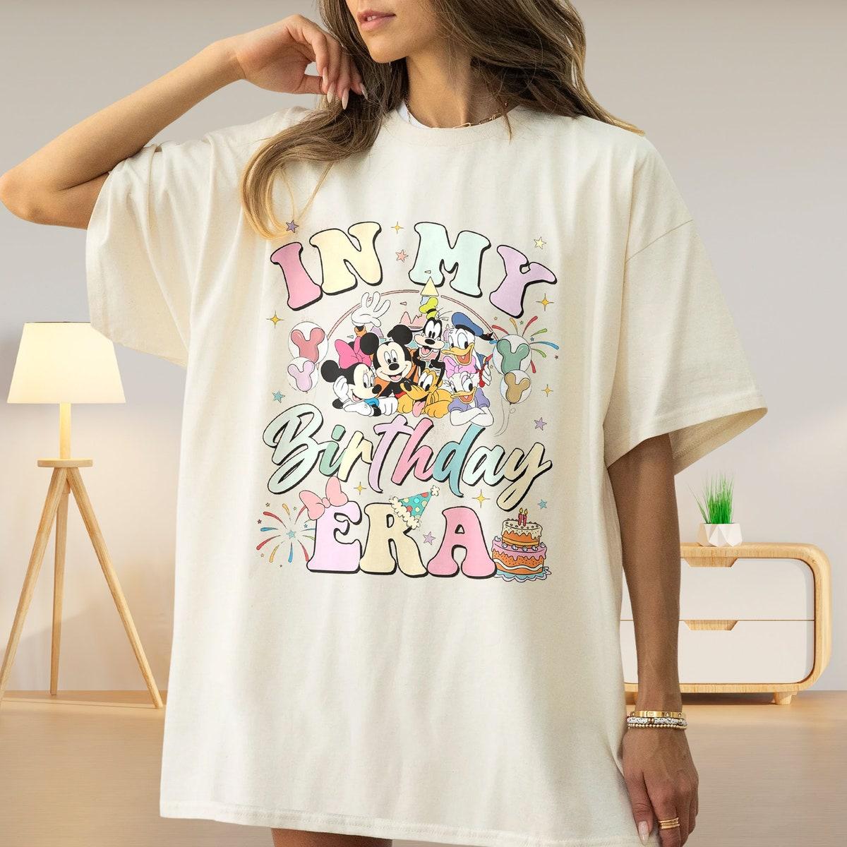 Mickey In My Birthday Era Shirt Mickey And Friends Birthday Party Shirt 2