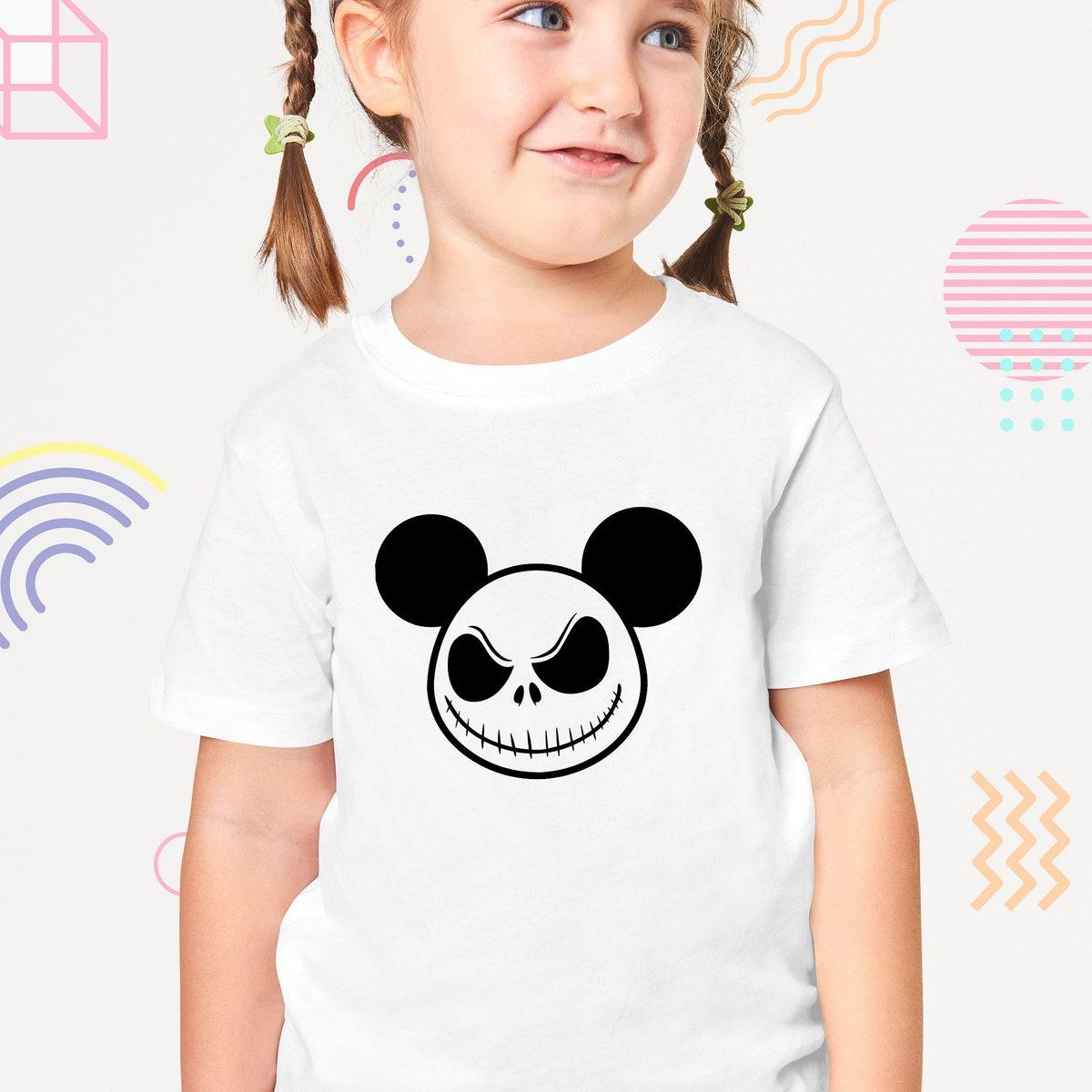 Mickey Jack Skellington Halloween Matching Family Shirt 2