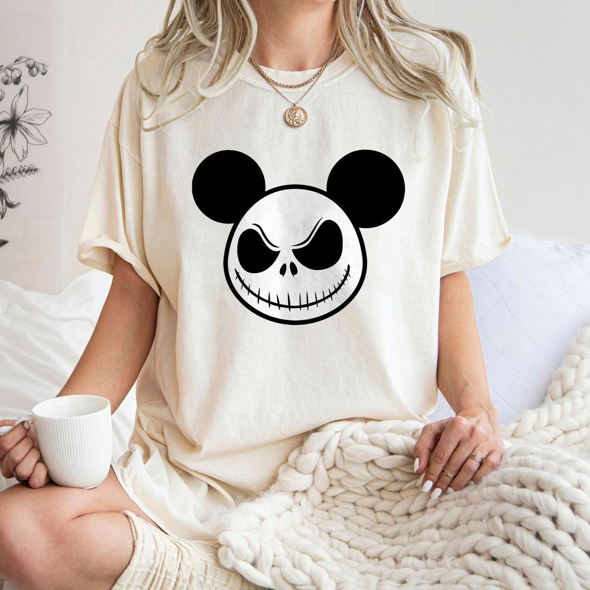 Mickey Jack Skellington Halloween Matching Family Shirt 3