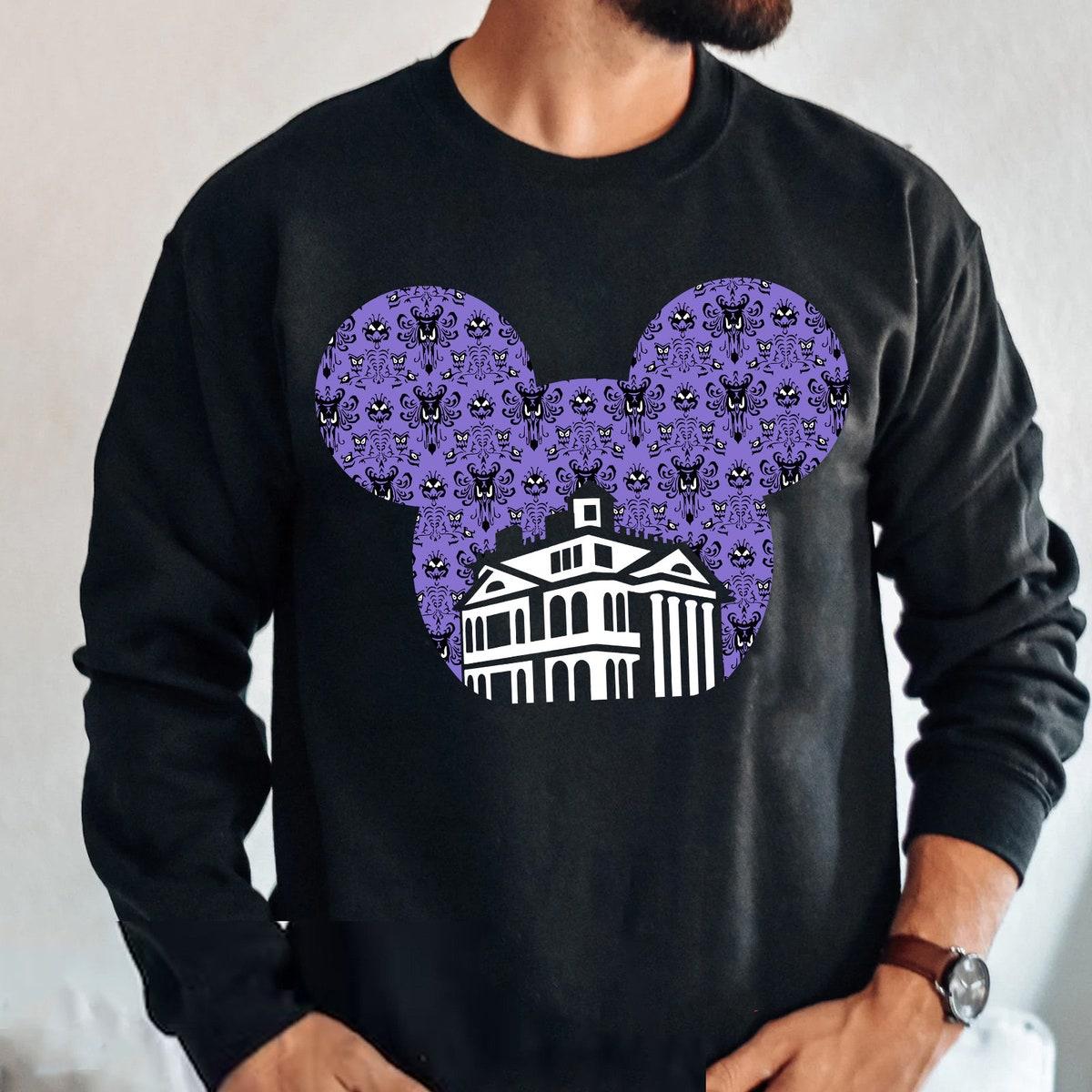 Mickey Minnie Ears Foolish Mortals Halloween Couple Matching Shirt 4