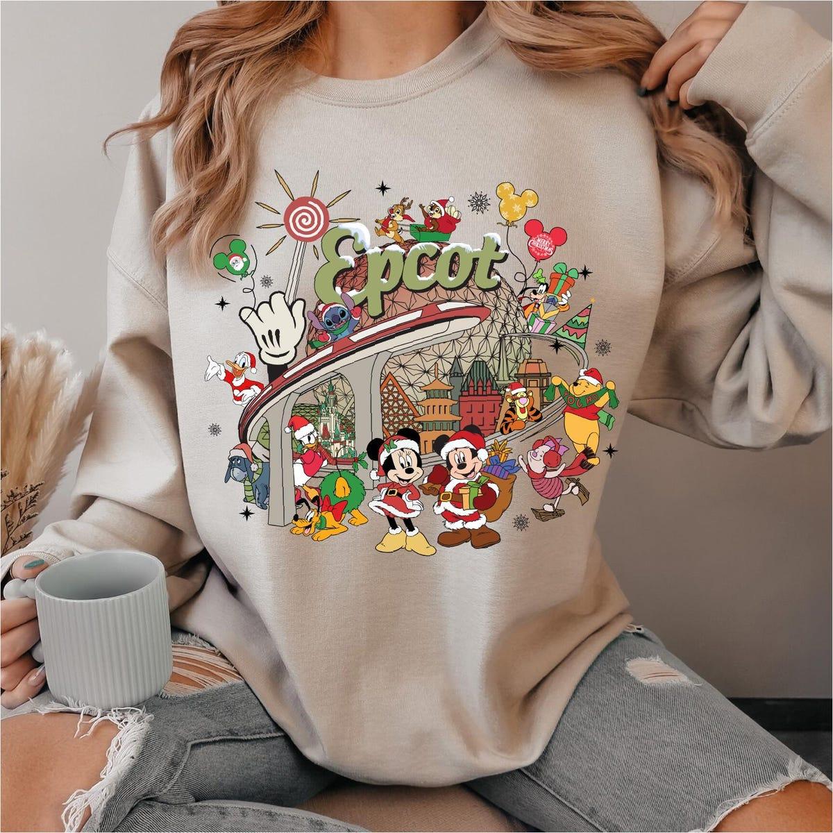 Mickey Mouse And Co Matching Family Christmas Shirt 2