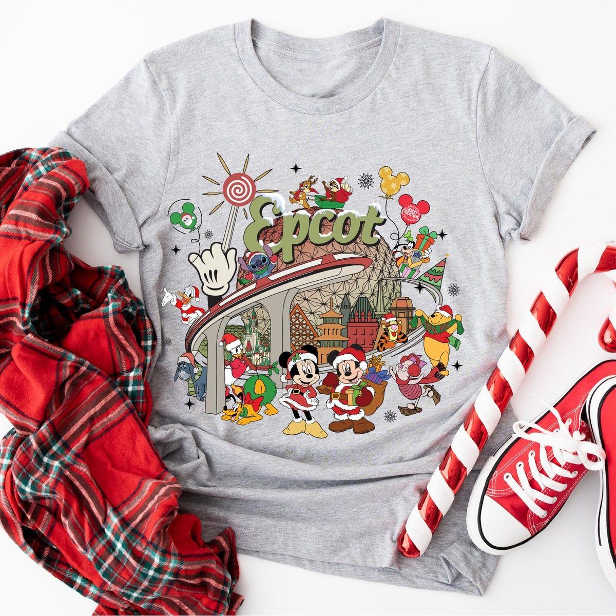 Mickey Mouse And Co Matching Family Christmas Shirt 3