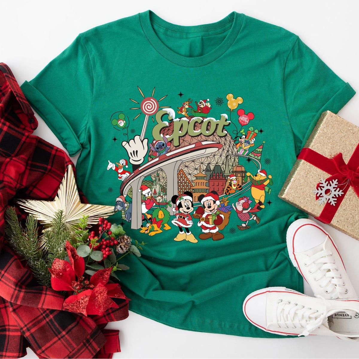 Mickey Mouse And Co Matching Family Christmas Shirt 4