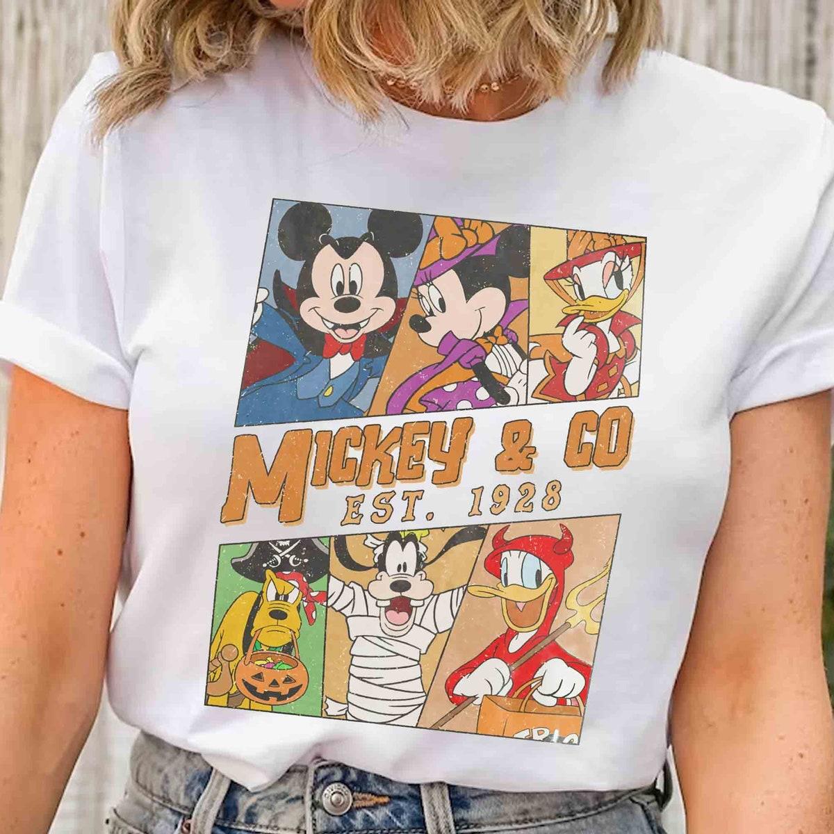 Mickey Mouse And Friends Halloween Costume Shirt 1