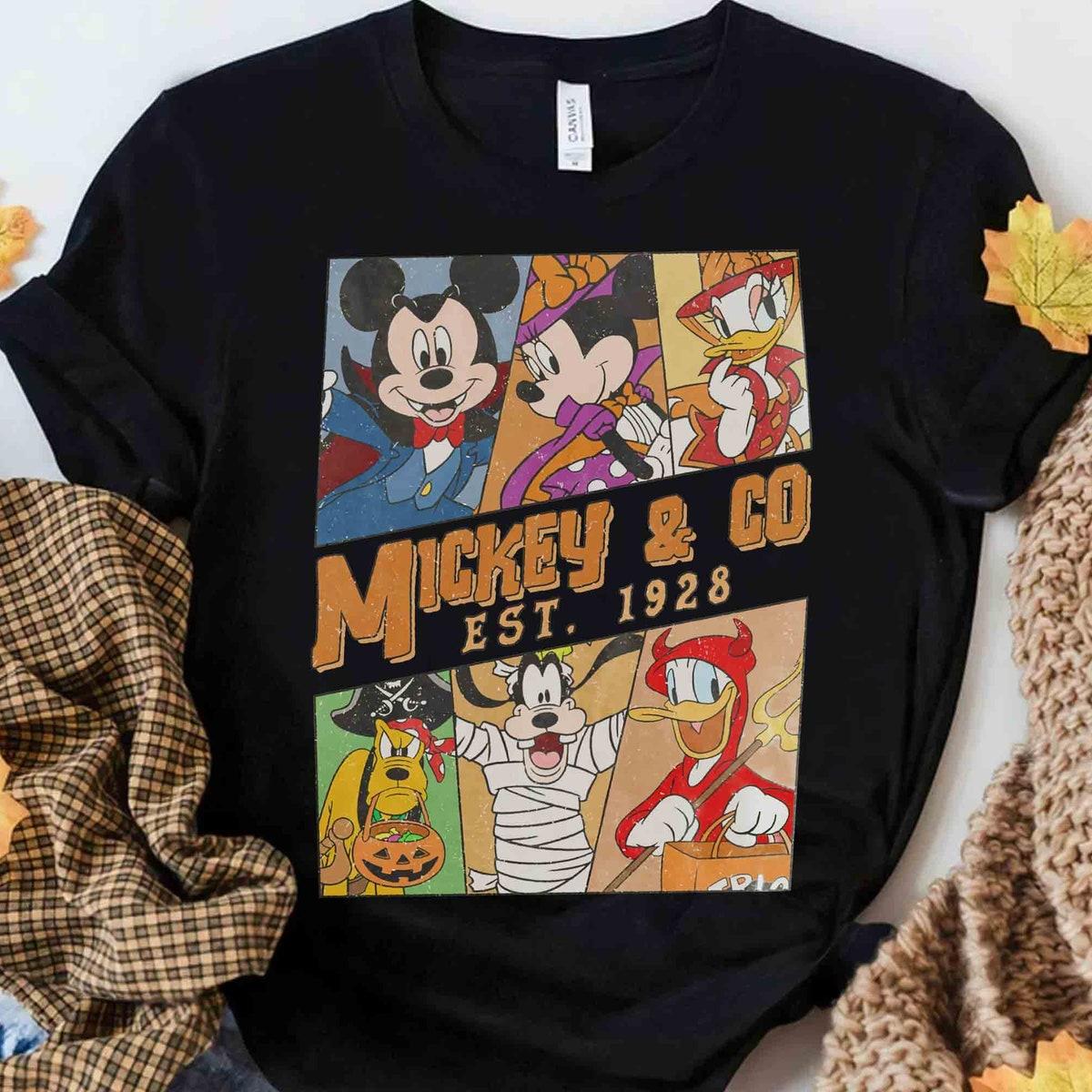 Mickey Mouse And Friends Halloween Costume Shirt 2