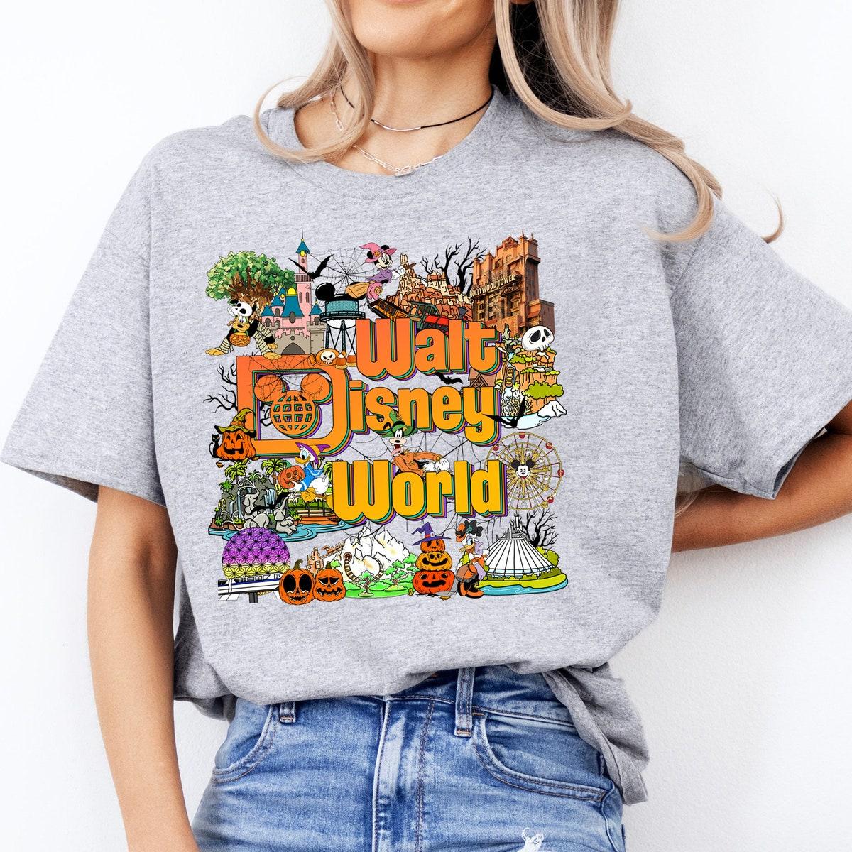 Mickey Mouse And Friends Halloween Shirt 2