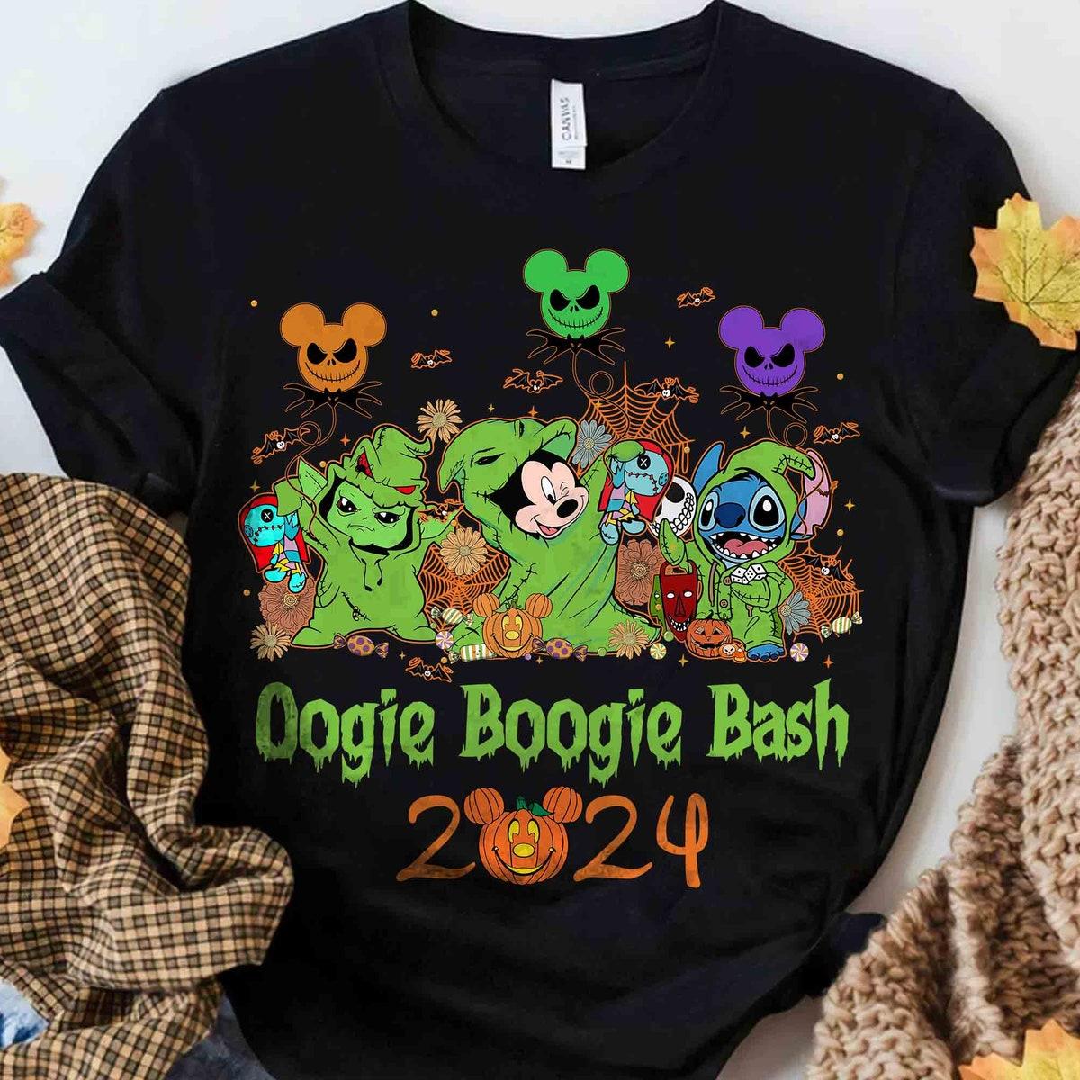 Mickey Mouse And Stitch Oogie Boogie Bash Shirt 2