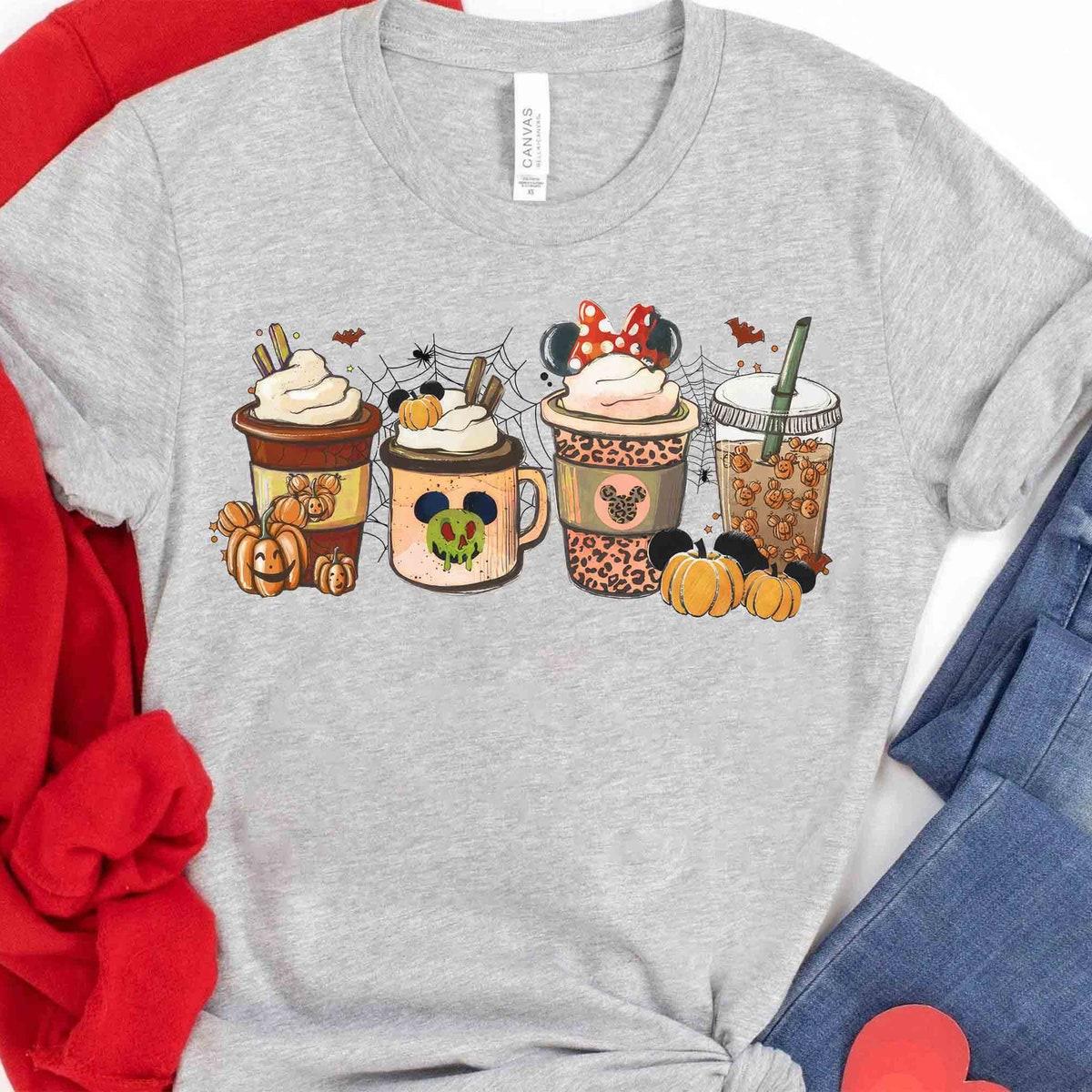 Mickey Mouse Halloween Coffee Tea Shirt 3