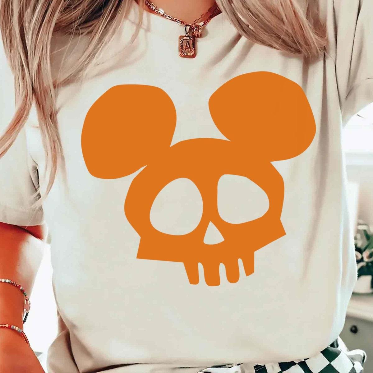 Mickey Mouse Halloween Skull Mickey Halloween Shirt 1