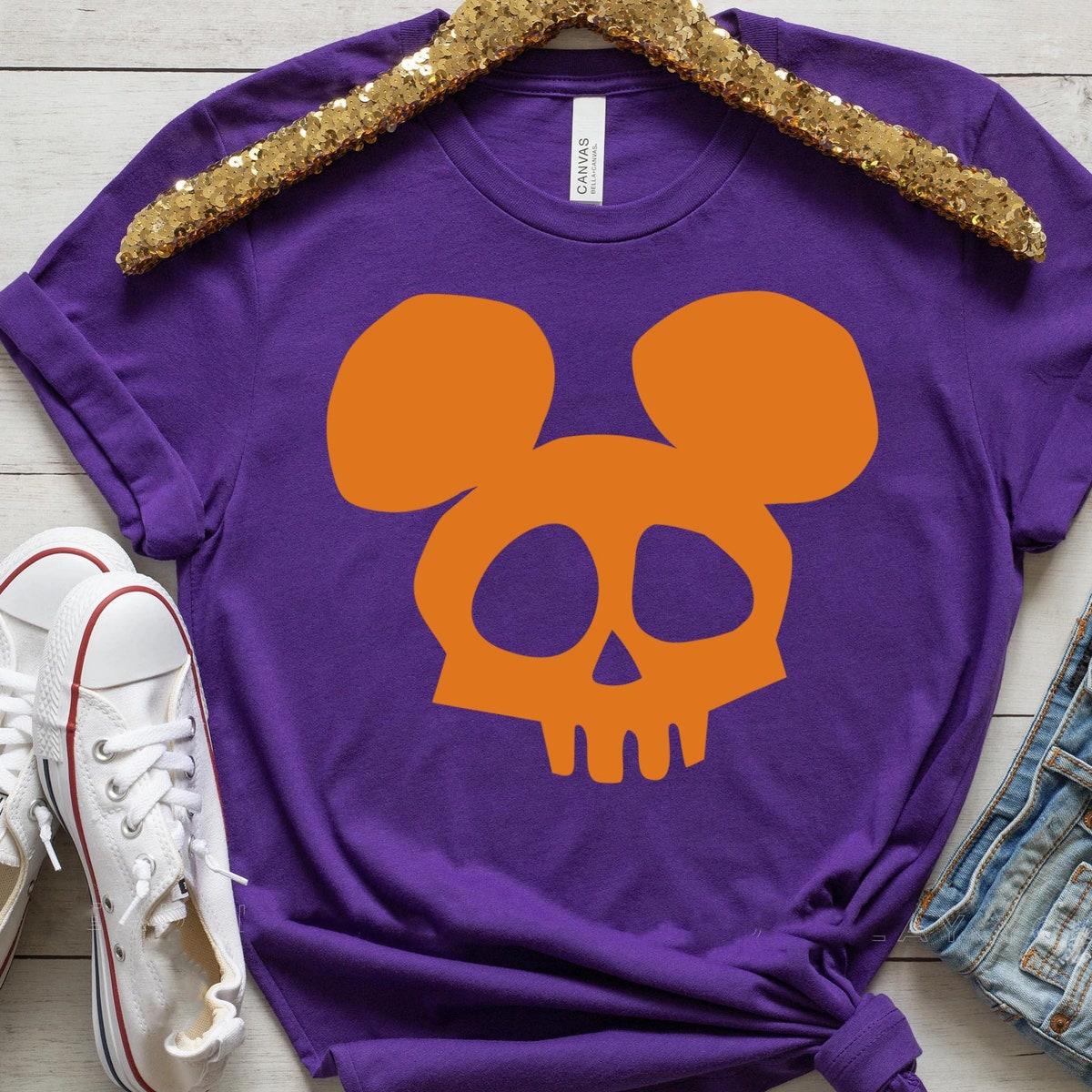 Mickey Mouse Halloween Skull Mickey Halloween Shirt 2