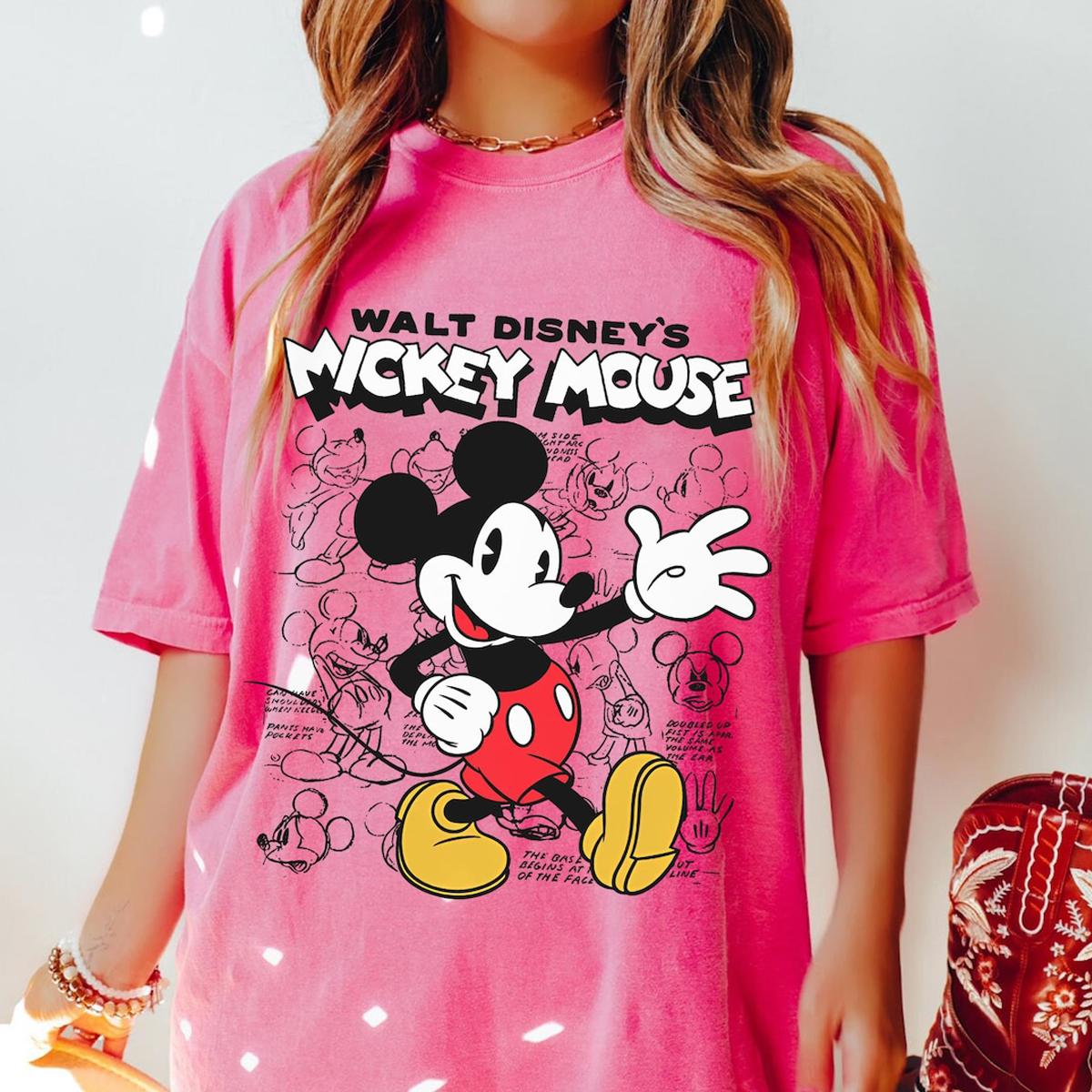 Mickey Mouse Sketchbook Shirt 2