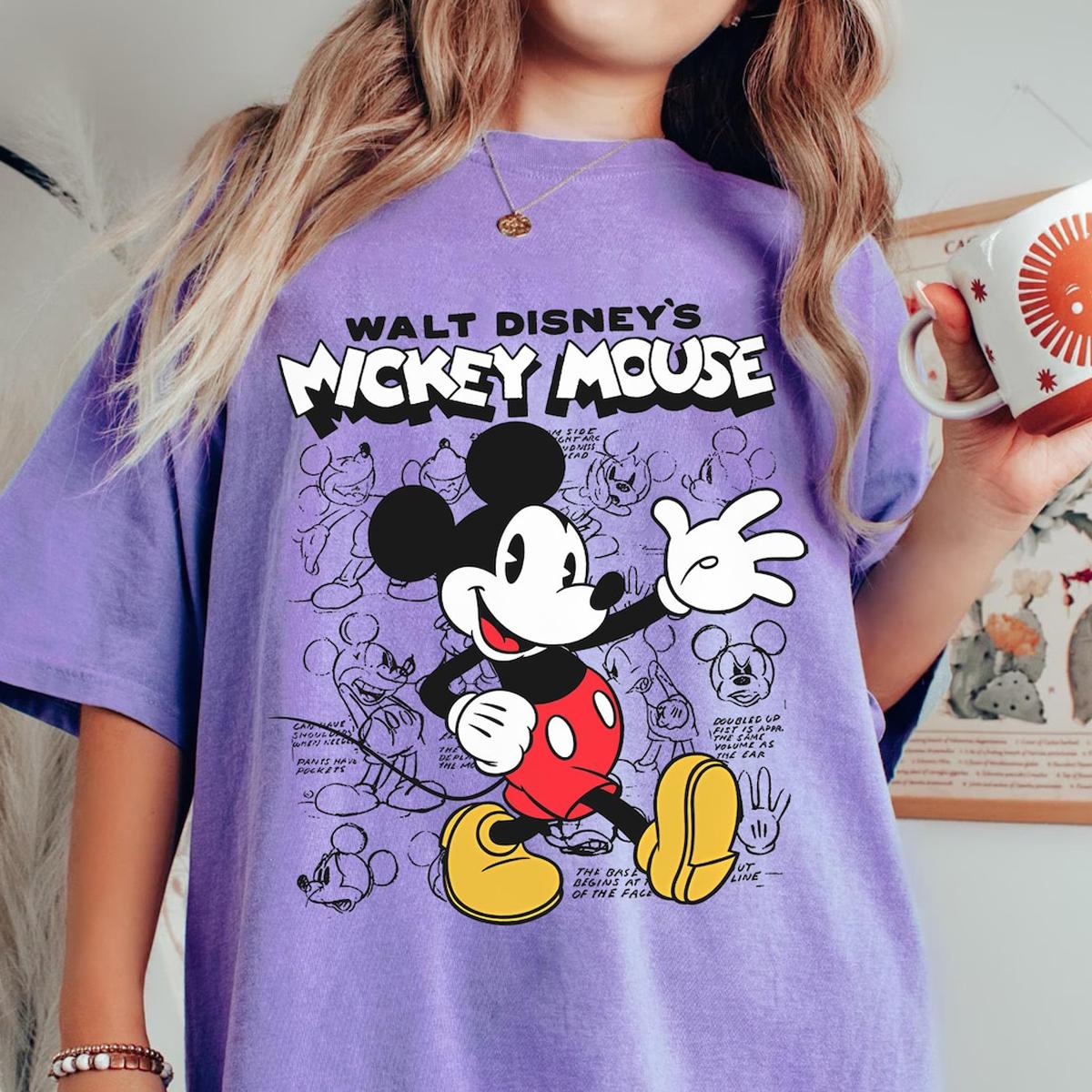 Mickey Mouse Sketchbook Shirt 3