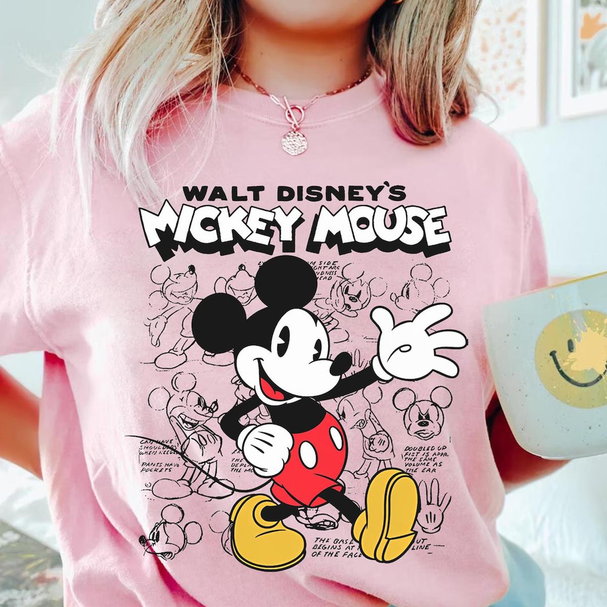 Mickey Mouse Sketchbook Shirt 4