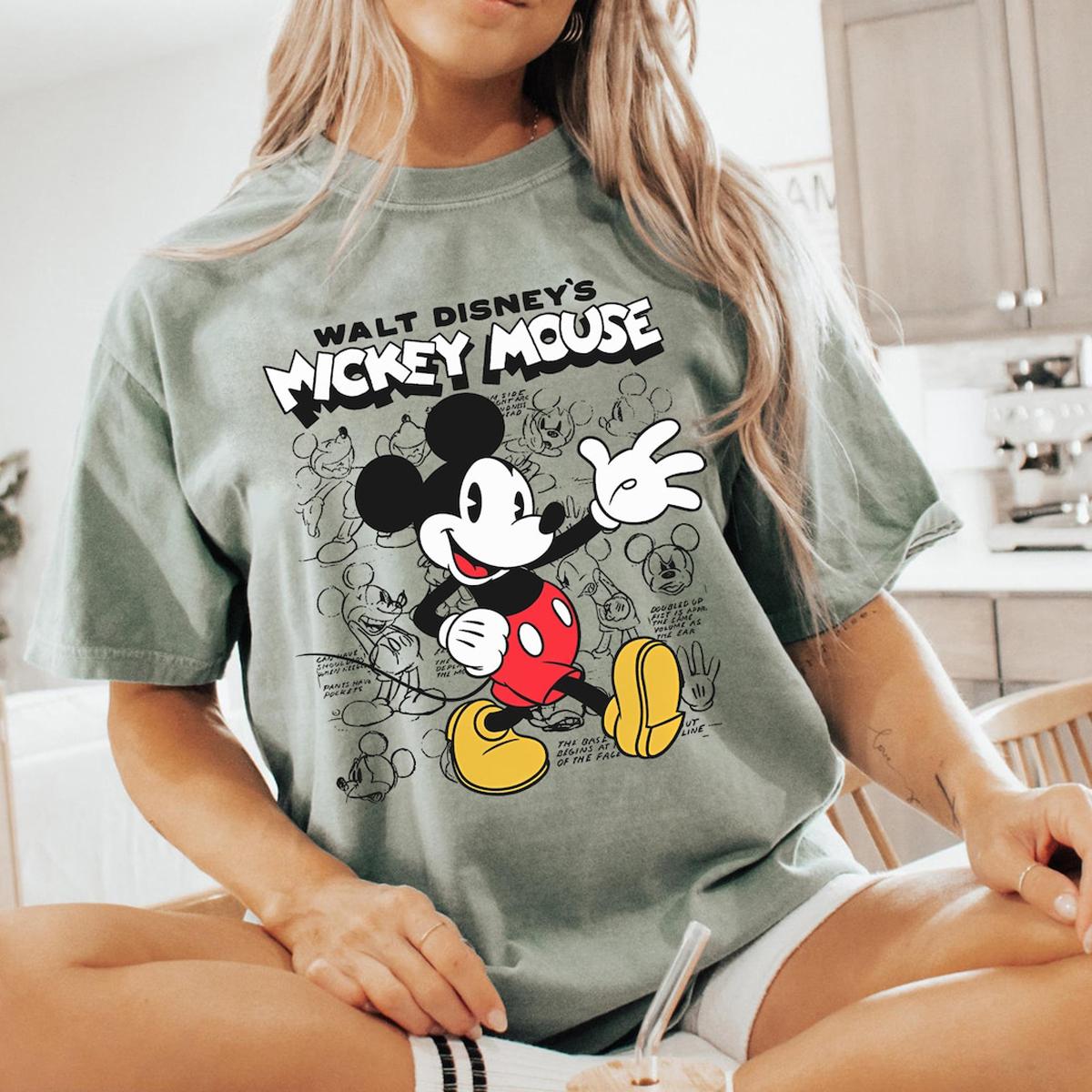 Mickey Mouse Sketchbook Shirt 5