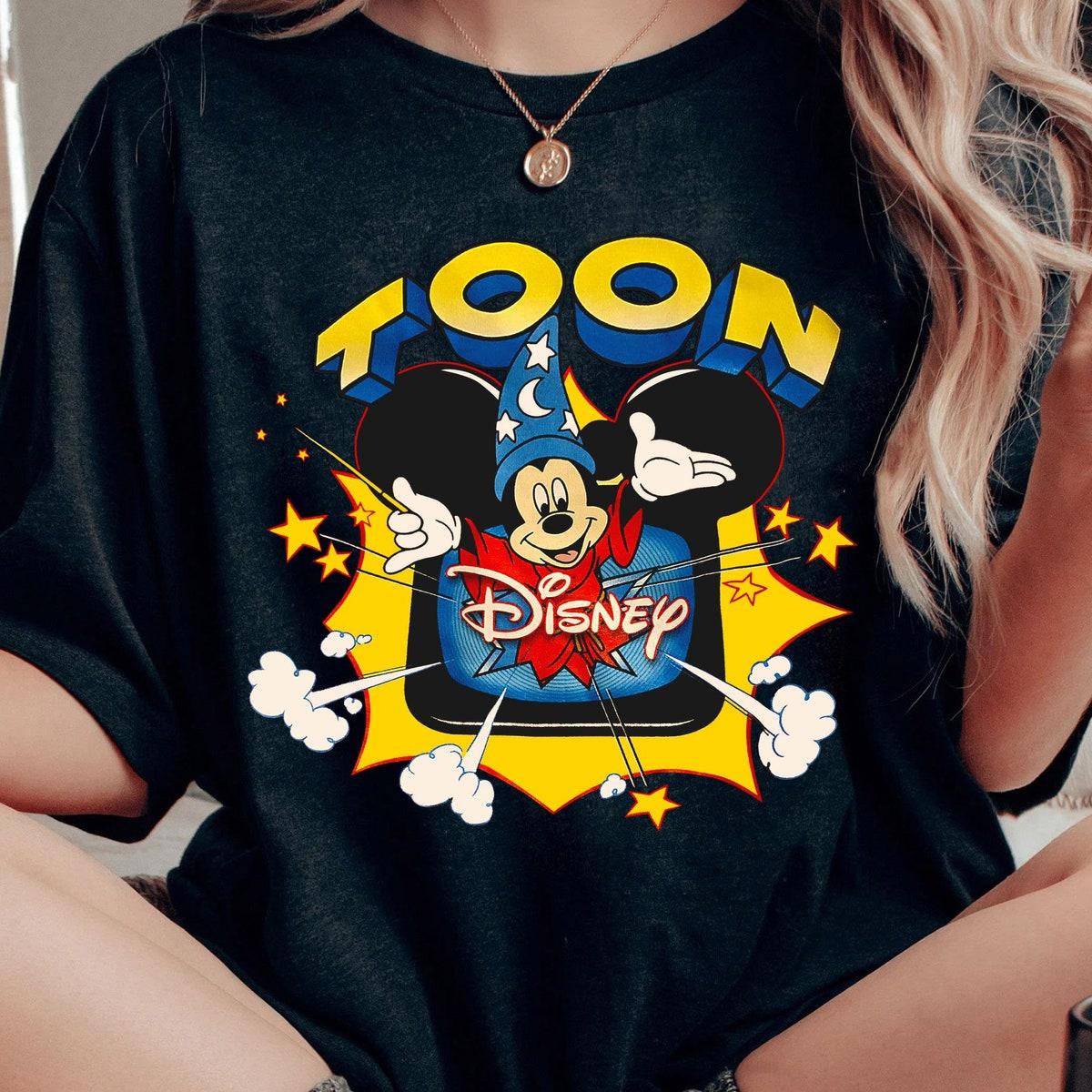 Mickey Mouse Sorcerer Fantasia Toon Shirt 1