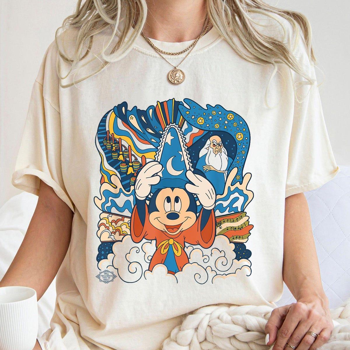 Mickey Mouse Sorcerers Apprentice Fantasia Shirt 3