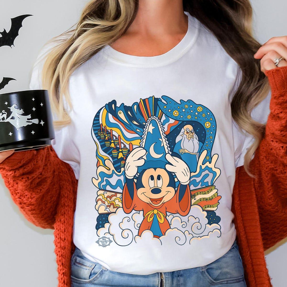 Mickey Mouse Sorcerers Apprentice Fantasia Shirt 5