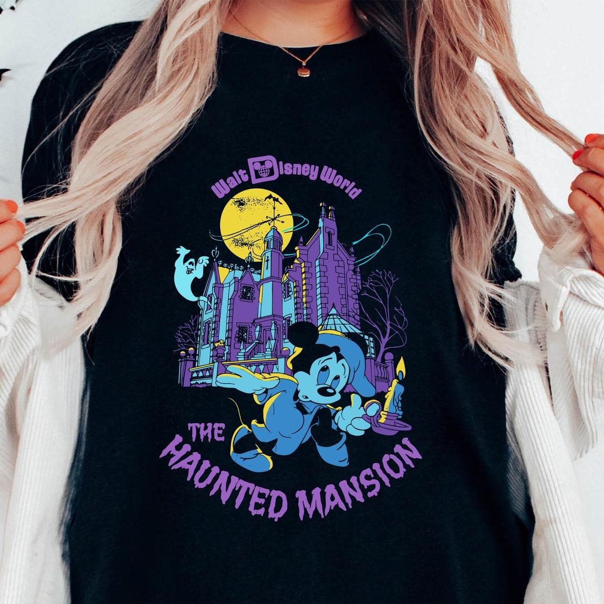 Mickey Mouse The Hatbox Ghost The Haunted Mansion Shirt 1