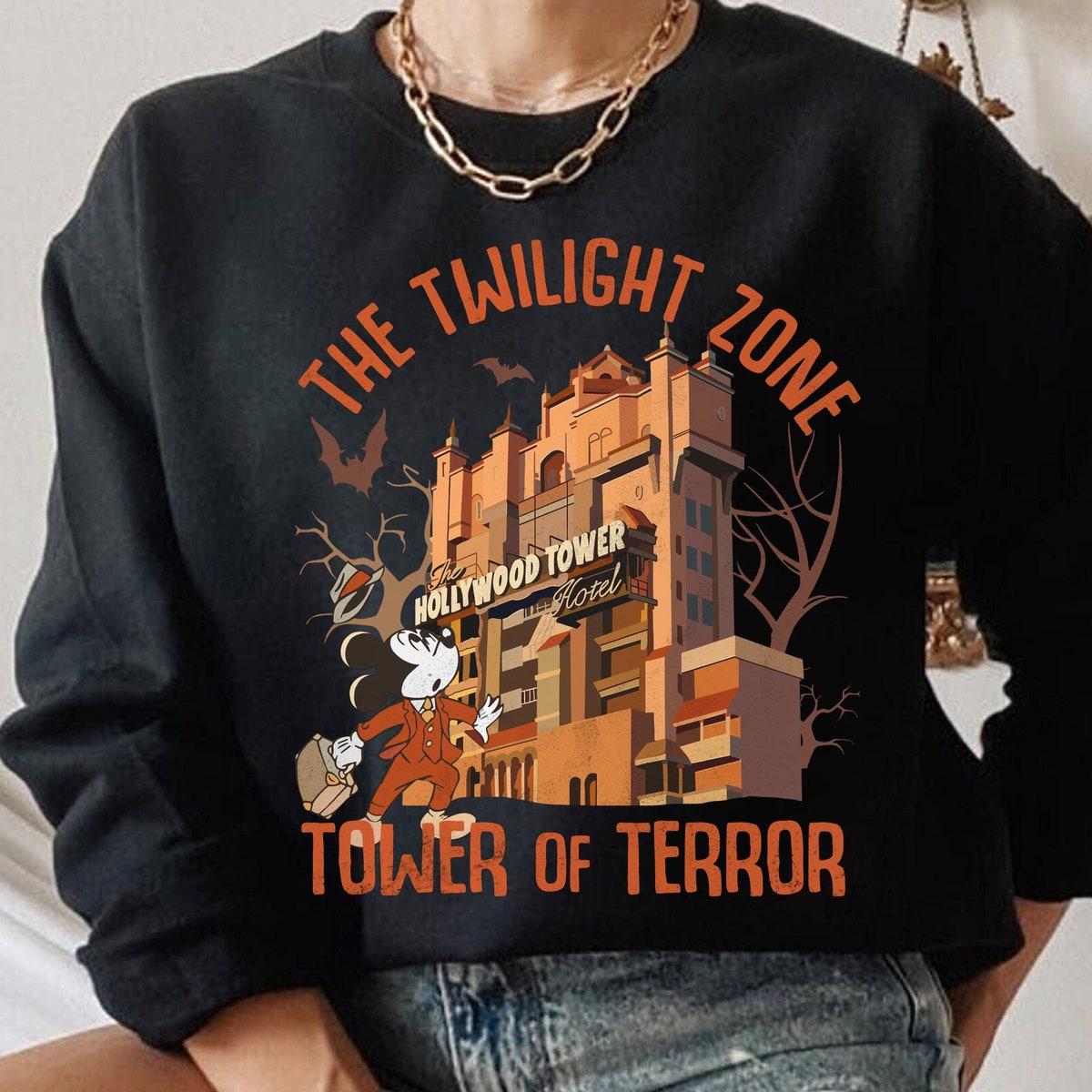 Mickey Mouse The Twilight Zone Tower Of Terror Shirt 4